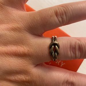 James Avery “Lovers Knot” ring. Size 6.